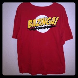 Big Bang Theory "Bazinga" T-shirt